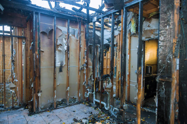 Professional Fire Damage Removal technician working in Electra, TX
